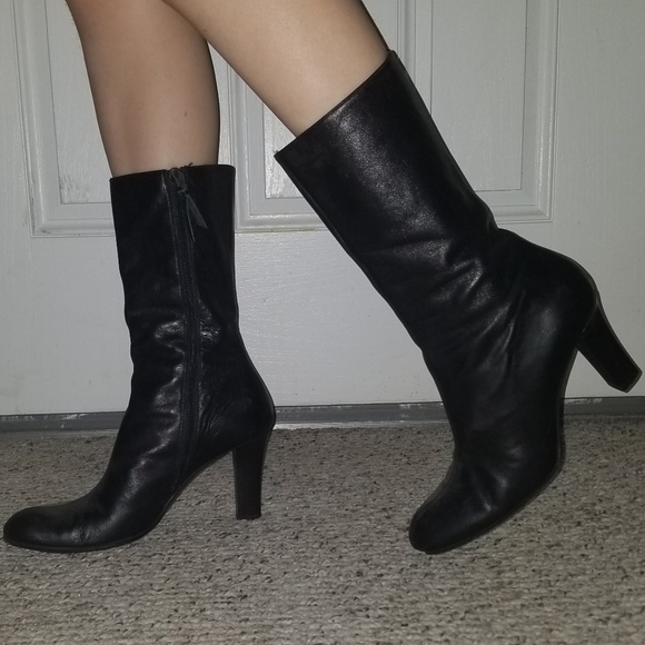 Dkny Shoes - DKNY Leather Boots 8.5B